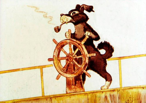 Пёс — лоцманом 