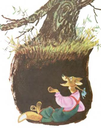 Русская народная сказка о животных. Лиса и дрозд