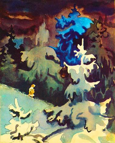 Двенадцать месяцев. Русские народные сказки