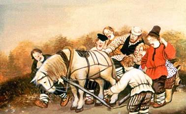 Русская народная сказка. Семь Агафонов бестолковых