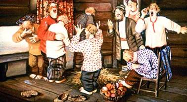 Русская народная сказка. Семь Агафонов бестолковых