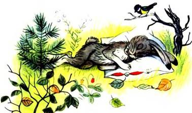 Захотел зайчишка спать