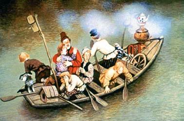 Русская народная сказка. Семь Агафонов бестолковых