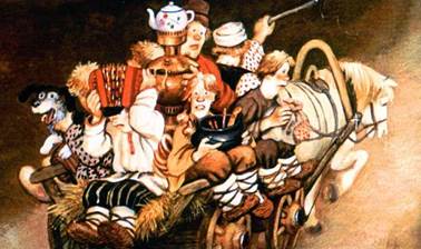 Русская народная сказка. Семь Агафонов бестолковых