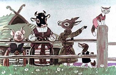 Волк в гостях. Пятрас  Цвирка