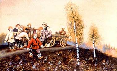 Русская народная сказка. Семь Агафонов бестолковых