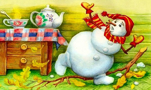 Зимняя сказка - Монах Лазарь