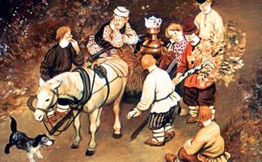 Русская народная сказка. Семь Агафонов бестолковых