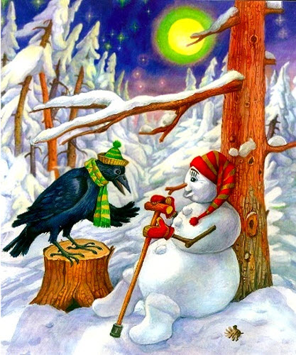 Зимняя сказка - Монах Лазарь