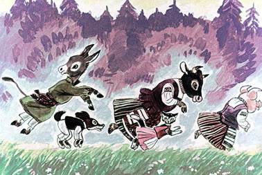 Волк в гостях. Пятрас  Цвирка