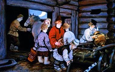 Русская народная сказка. Семь Агафонов бестолковых