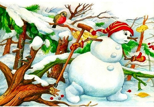 Зимняя сказка - Монах Лазарь