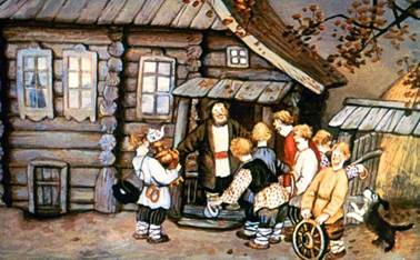 Русская народная сказка. Семь Агафонов бестолковых