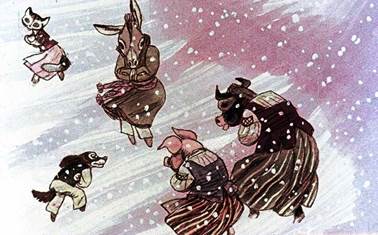 Волк в гостях. Пятрас  Цвирка