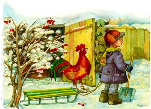 Зимняя сказка - Монах Лазарь