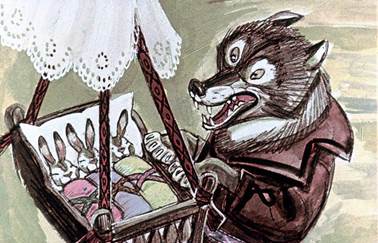 Волк в гостях. Пятрас  Цвирка