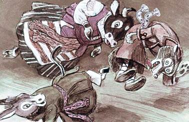 Волк в гостях. Пятрас  Цвирка