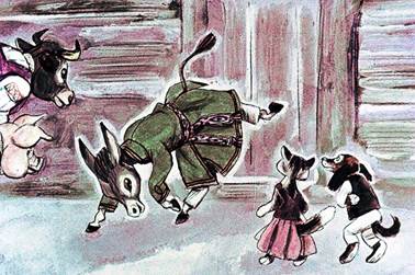 Волк в гостях. Пятрас  Цвирка