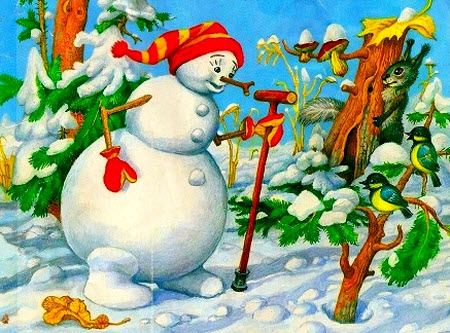 Зимняя сказка - Монах Лазарь