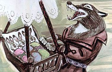 Волк в гостях. Пятрас  Цвирка