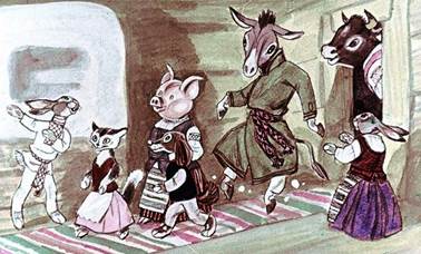 Волк в гостях. Пятрас  Цвирка