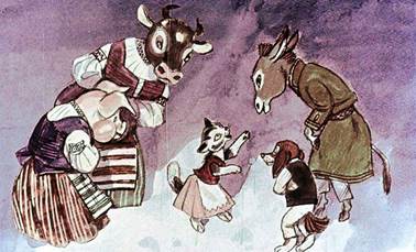 Волк в гостях. Пятрас  Цвирка