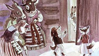 Волк в гостях. Пятрас  Цвирка