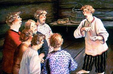 Русская народная сказка. Семь Агафонов бестолковых