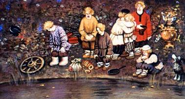 Русская народная сказка. Семь Агафонов бестолковых