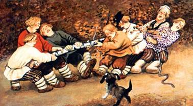 Русская народная сказка. Семь Агафонов бестолковых