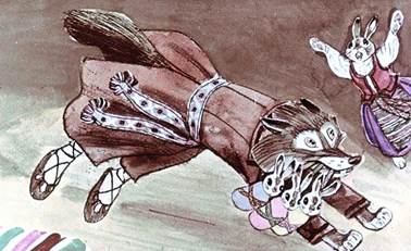 Волк в гостях. Пятрас  Цвирка