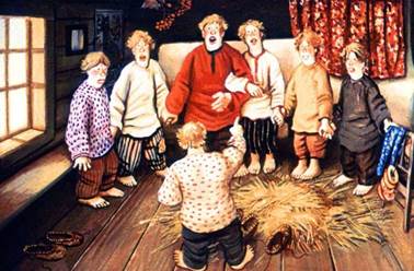 Русская народная сказка. Семь Агафонов бестолковых