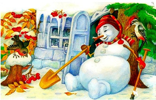 Зимняя сказка - Монах Лазарь