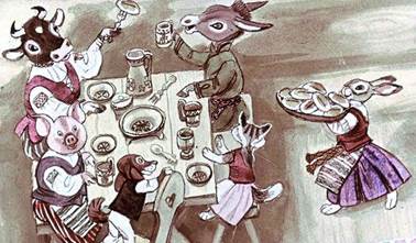 Волк в гостях. Пятрас  Цвирка