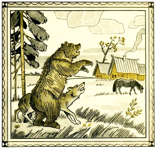 Рисунок - Охотник до сказок — русская народная сказка