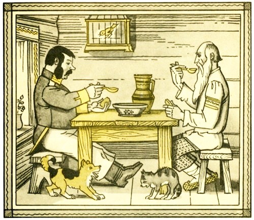 Рисунок - Охотник до сказок — русская народная сказка