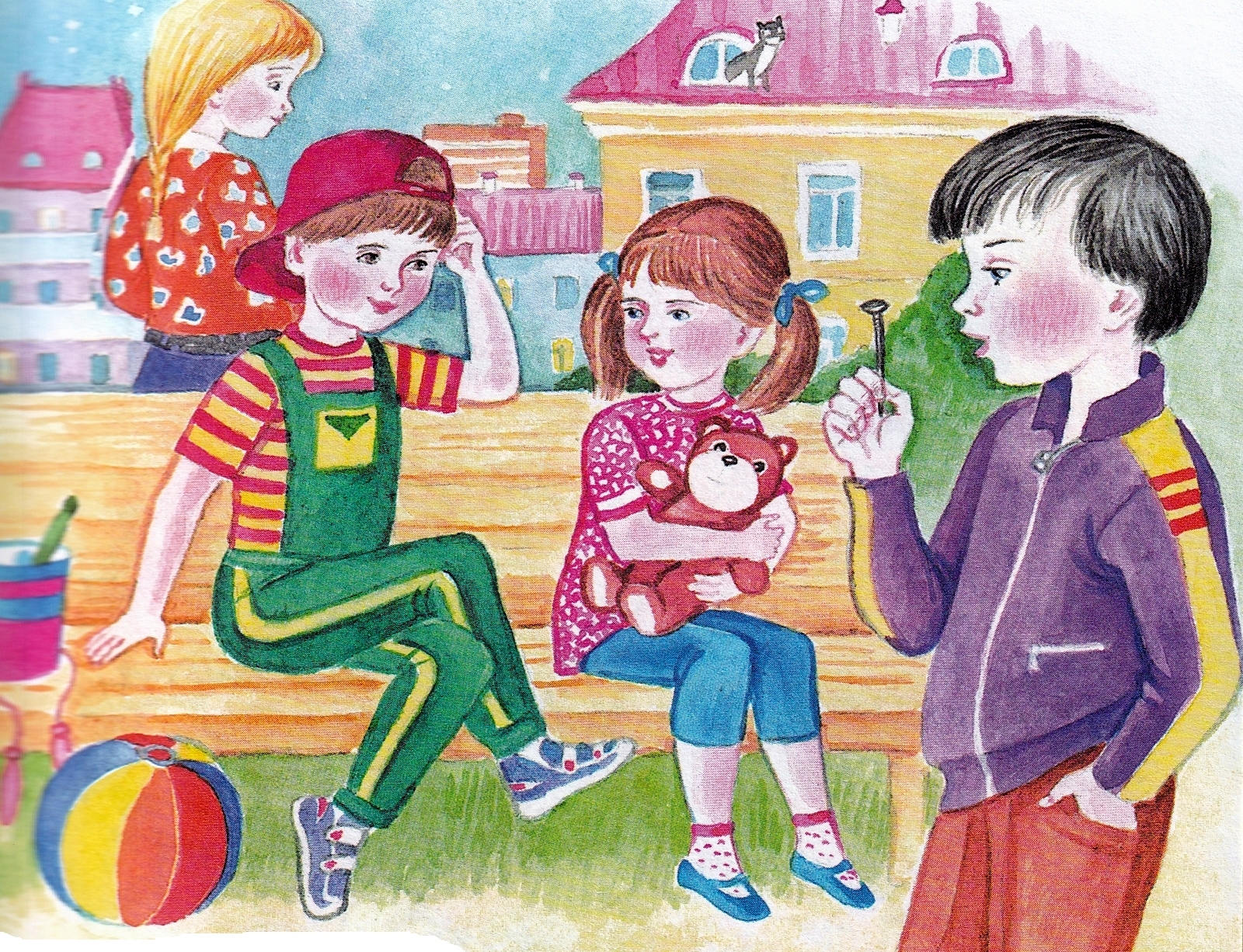 Слушать стихотворение Михалкова С.В. «А что у вас?»