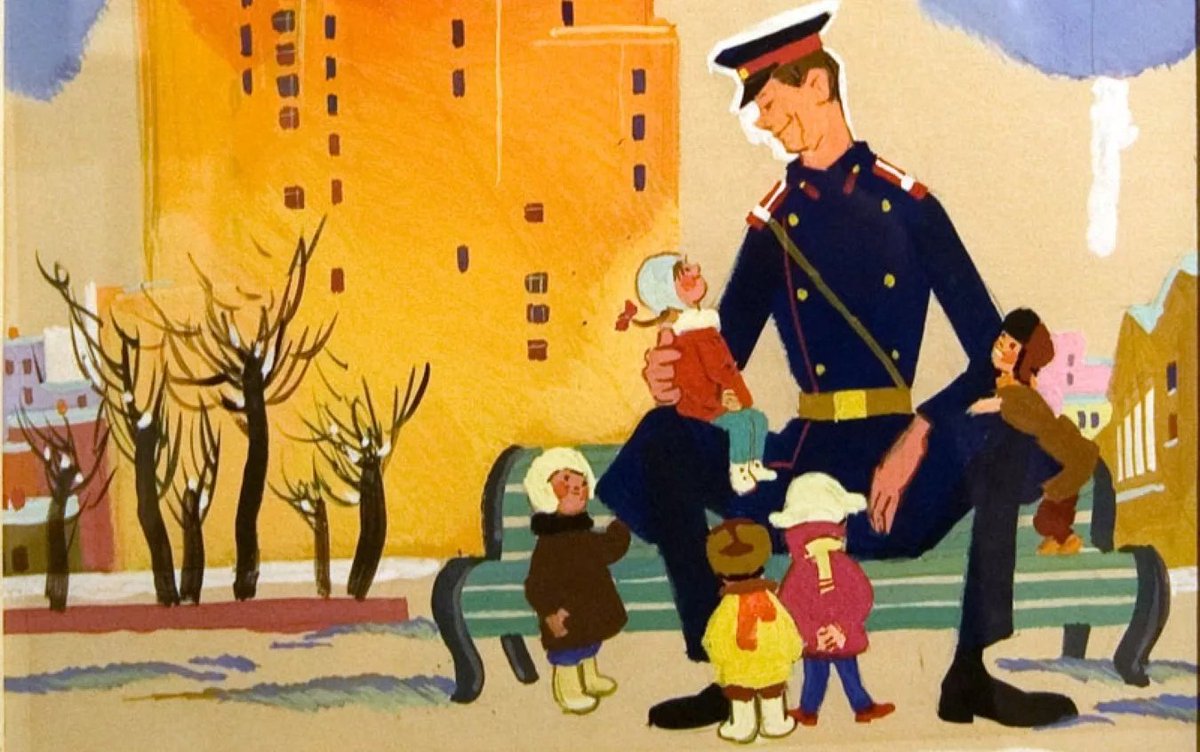 Слушать стихотворение Михалкова С.В. «Дядя Стёпа милиционер»