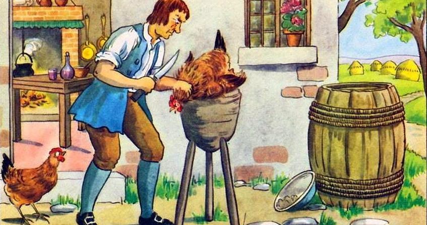 Слушать басню Толстого Л.Н «Курица и золотые яйца»