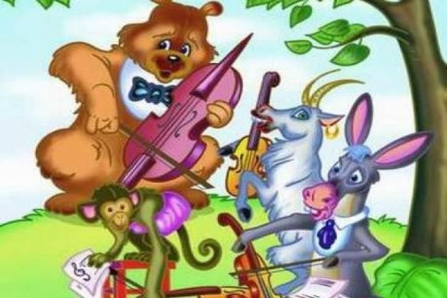 Слушать басню Крылова И. А. «Квартет»