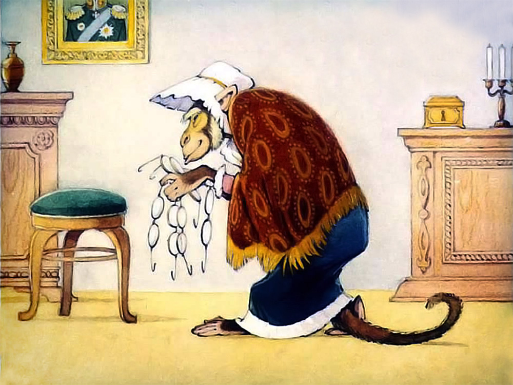 Слушать басню Крылова И. А. «Мартышка и очки»