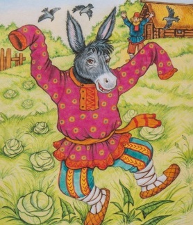 Слушать басню Крылова И. А. «Осёл и мужик»