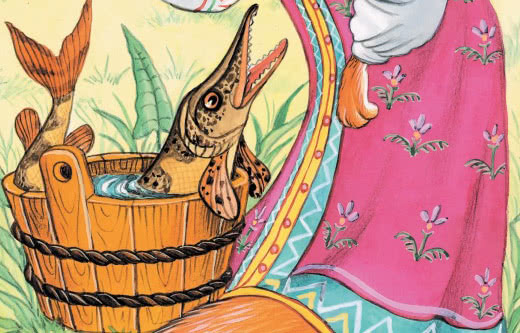 Слушать басню Крылова И. А. «Щука»