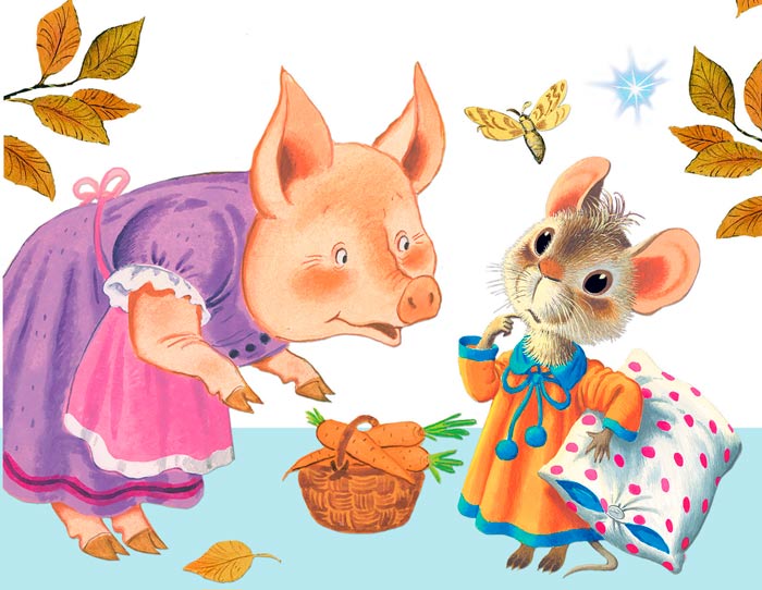 Слушать стихотворение Маршака С.Я. «Сказка о глупом мышонке»