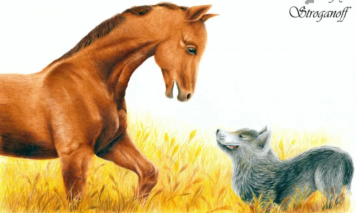 Слушать басню Крылова И. А. «Собака и Лошадь»