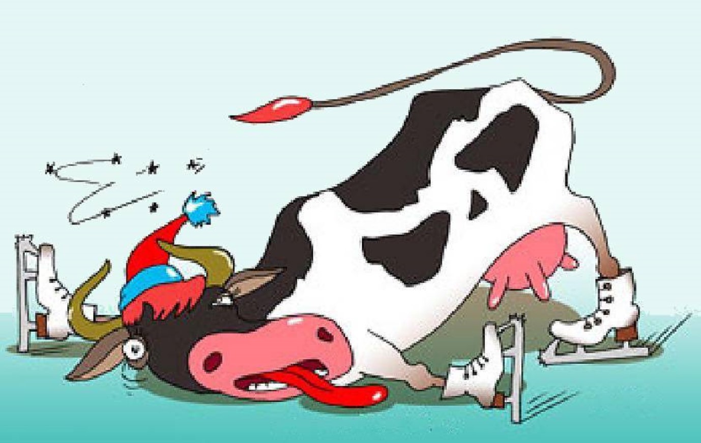 Слушать басню Толстого Л.Н «Теленок на льду»