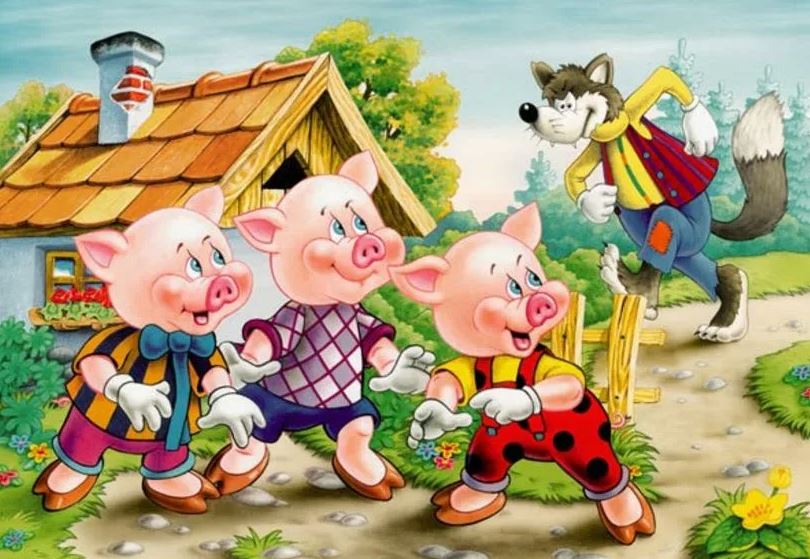 Слушать стихотворение Михалкова С.В. «Три поросенка»