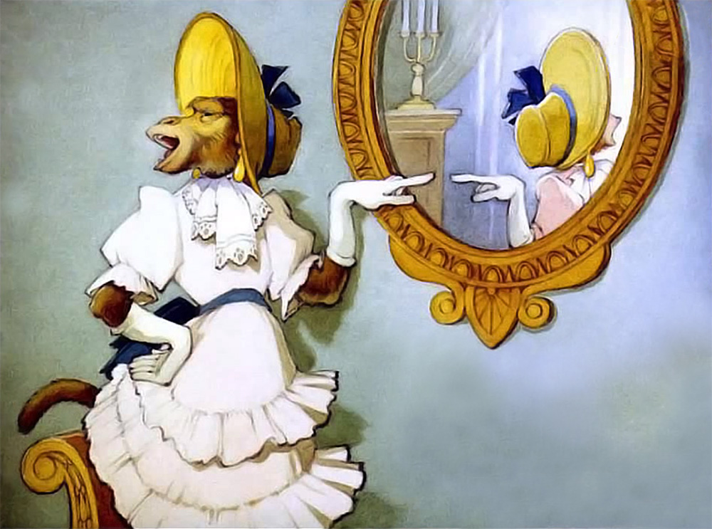 Слушать басню Крылова И. А. «Зеркало и Обезьяна»