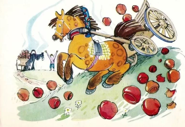 Слушать басню Крылова И. А. «Обоз»