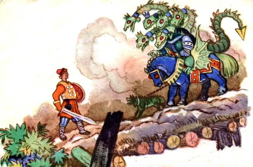 Слушать русскую народную сказку «Бой на Калиновом мосту»